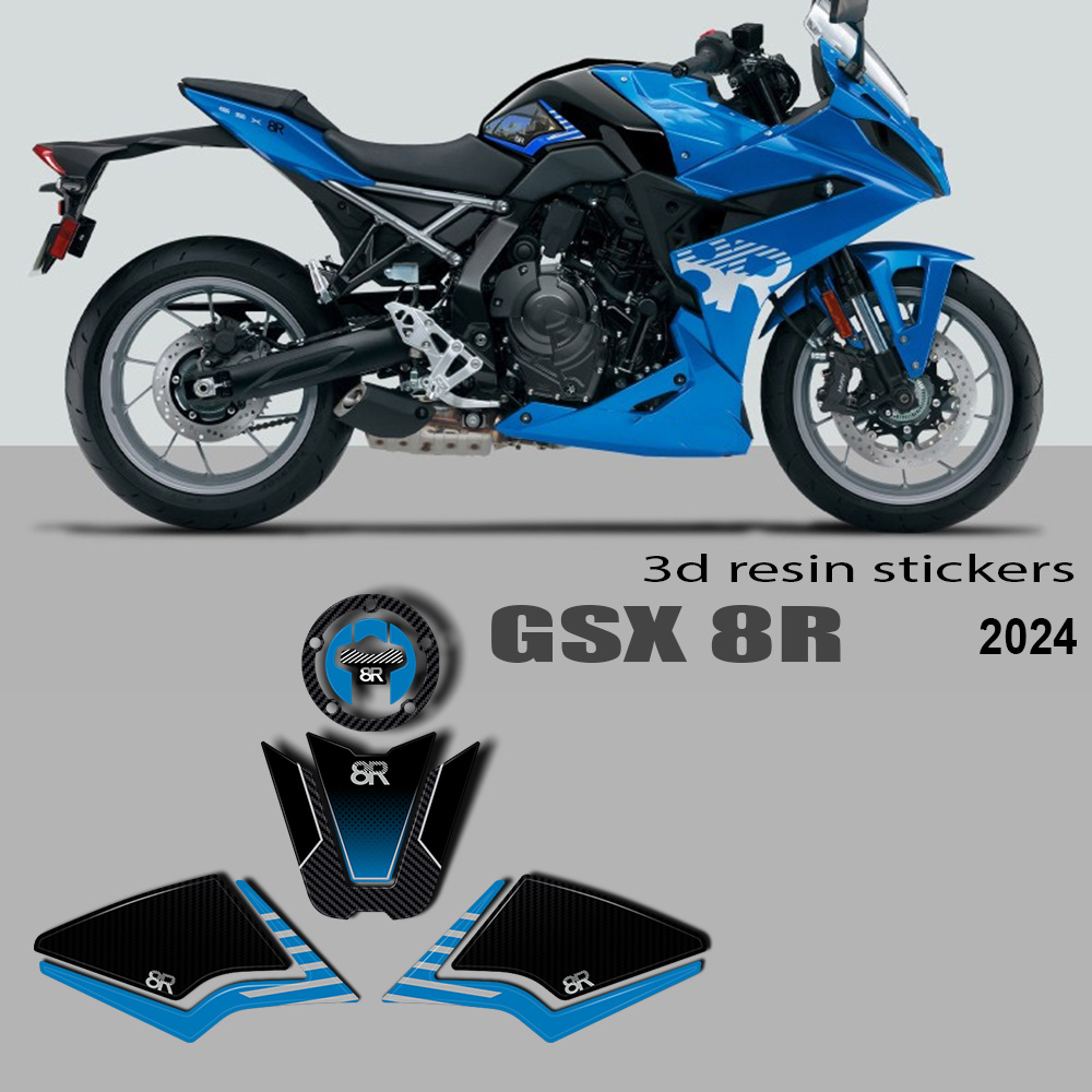 New for GSX8R GSX 8R Motorcycl - Resin Art Sticker avaliação e preço