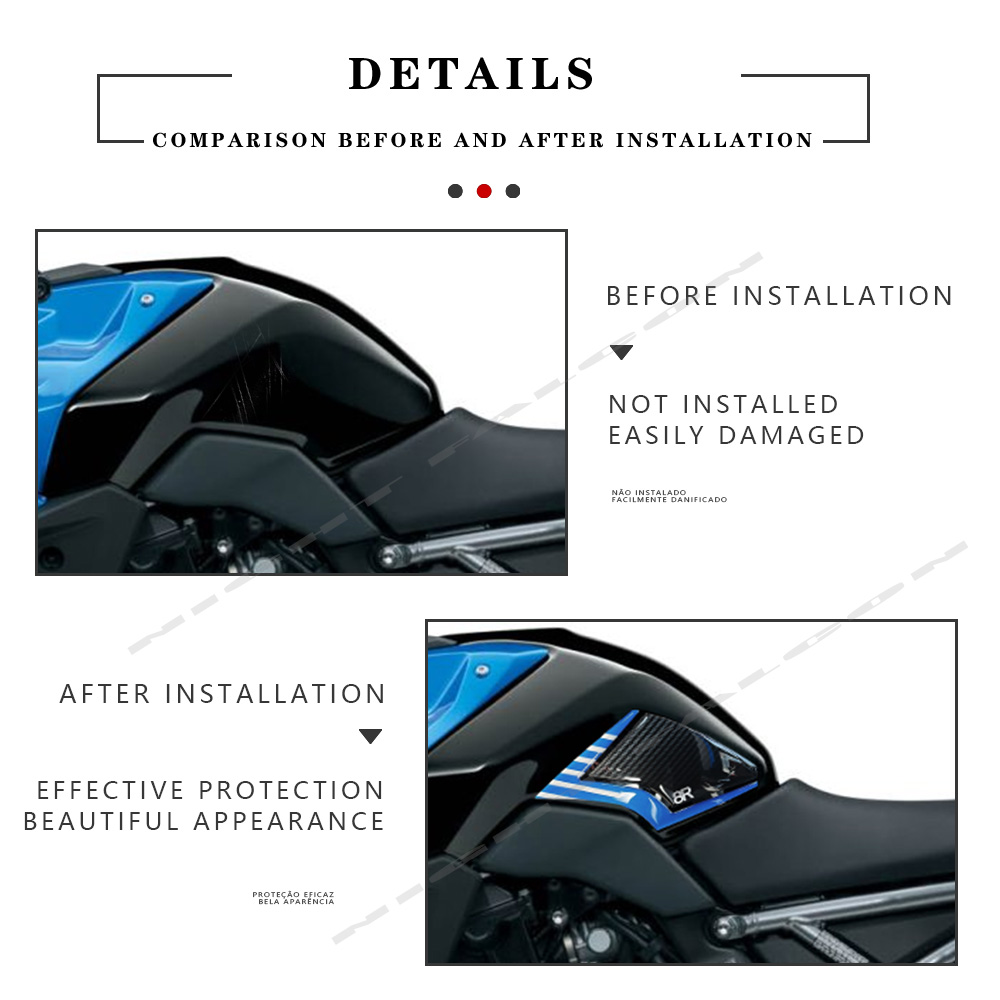 New for GSX8R GSX 8R Motorcycl - Resin Art Sticker avaliação e preço