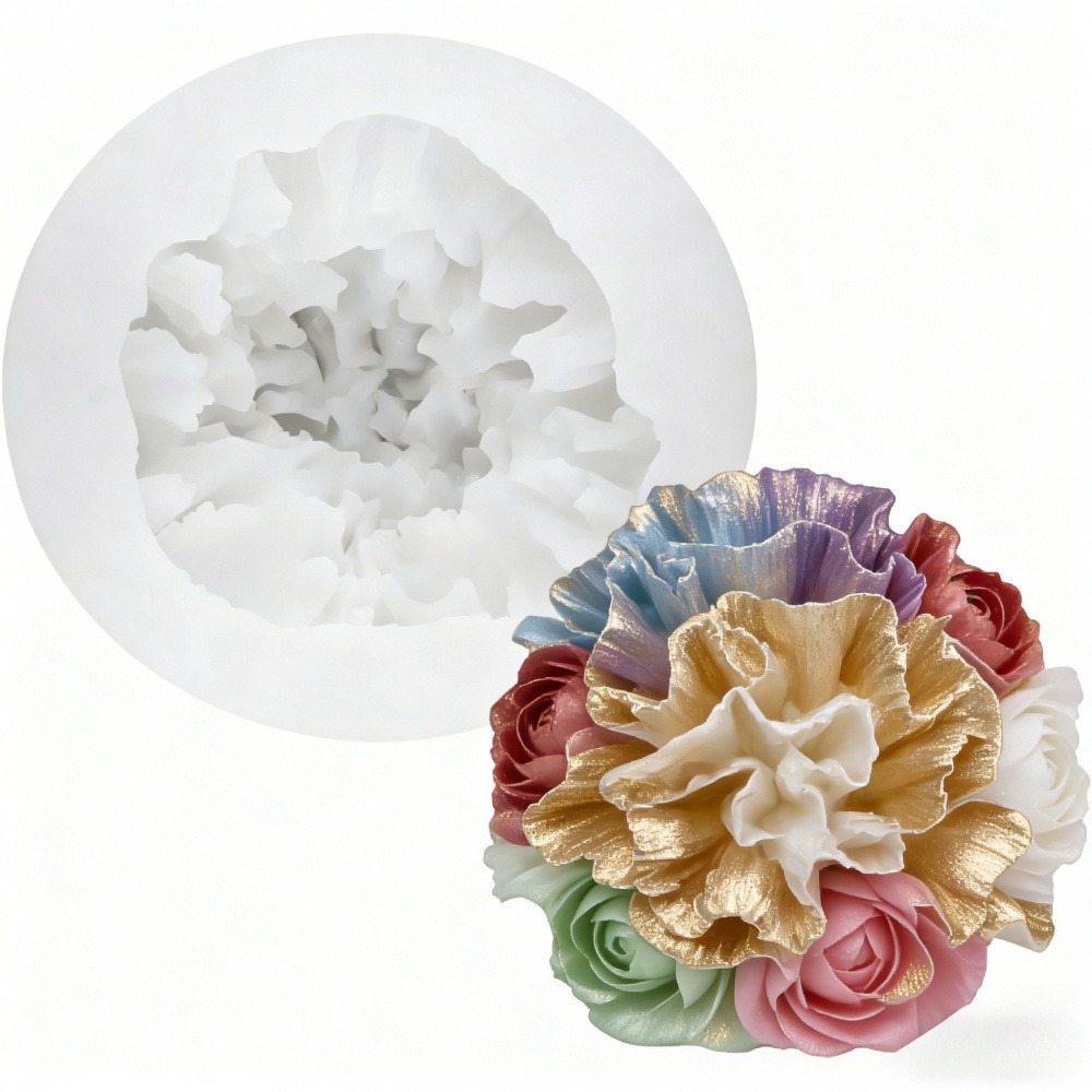3-Piece Silicone Molds for Ros - Resin Art All avaliação e preço