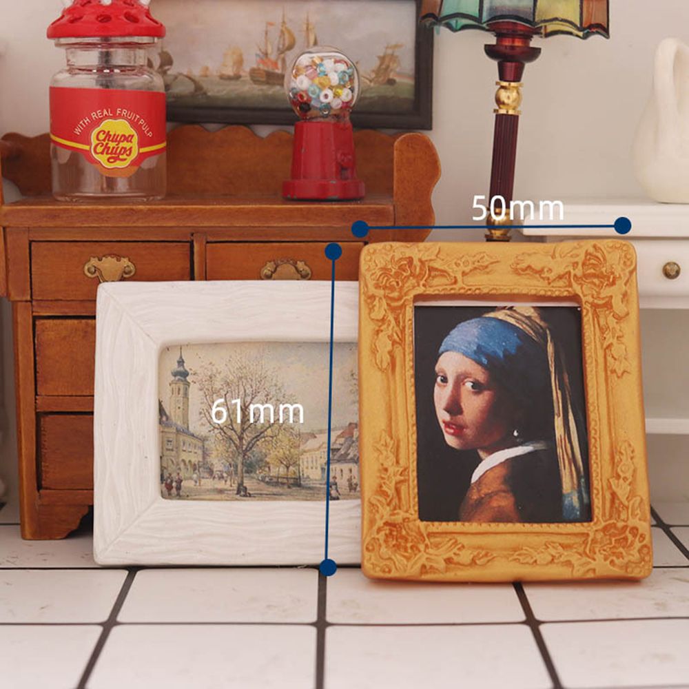 Kids Toys Doll Accessories Dol - Resin Art Frame avaliação e preço
