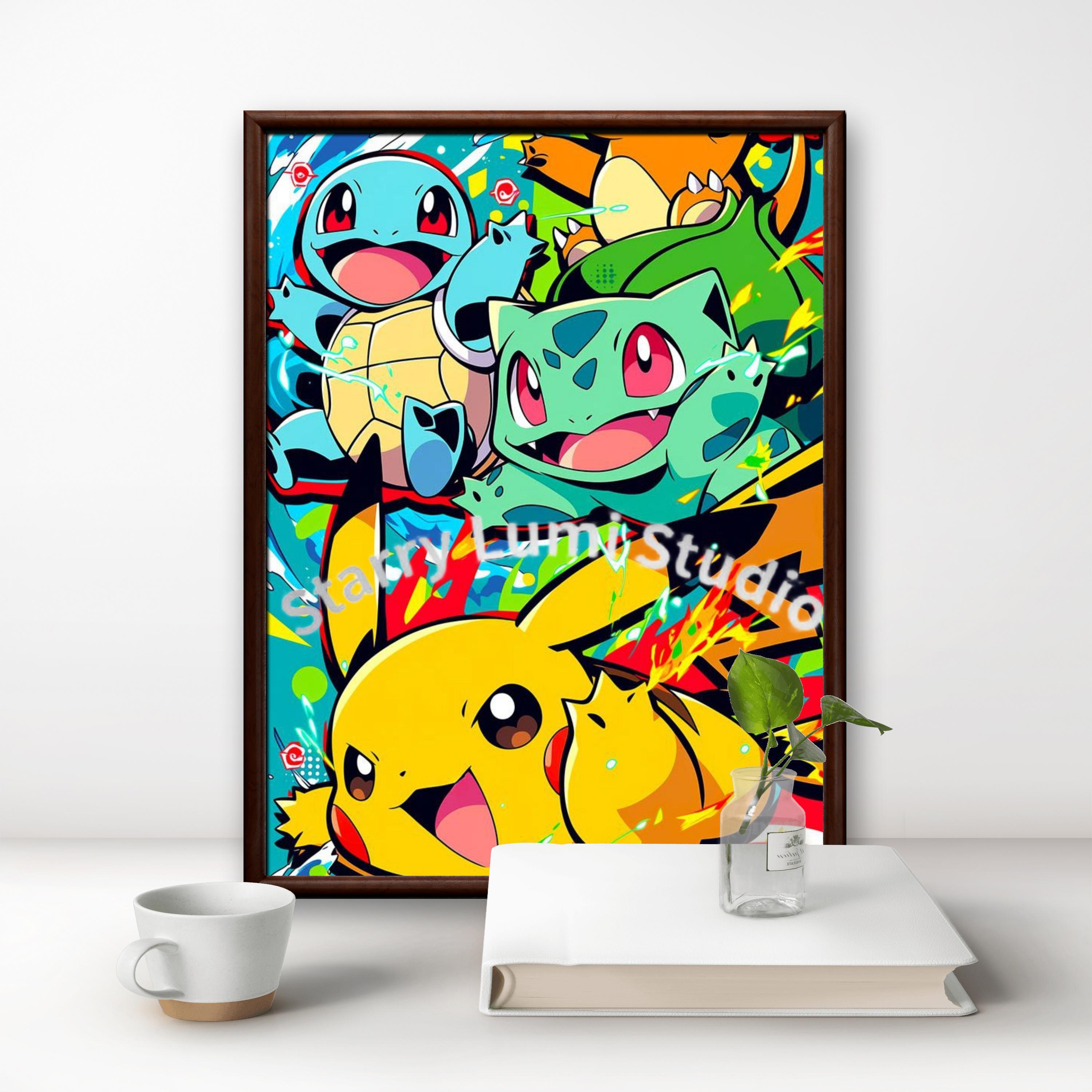 2026 New Pokémon Cute Pikachu  - Resin Art All avaliação e preço