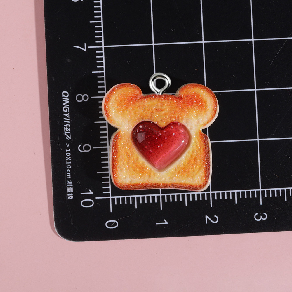 10pcs Heart Bear Cat Animal Sh - Resin Art Earrings avaliação e preço