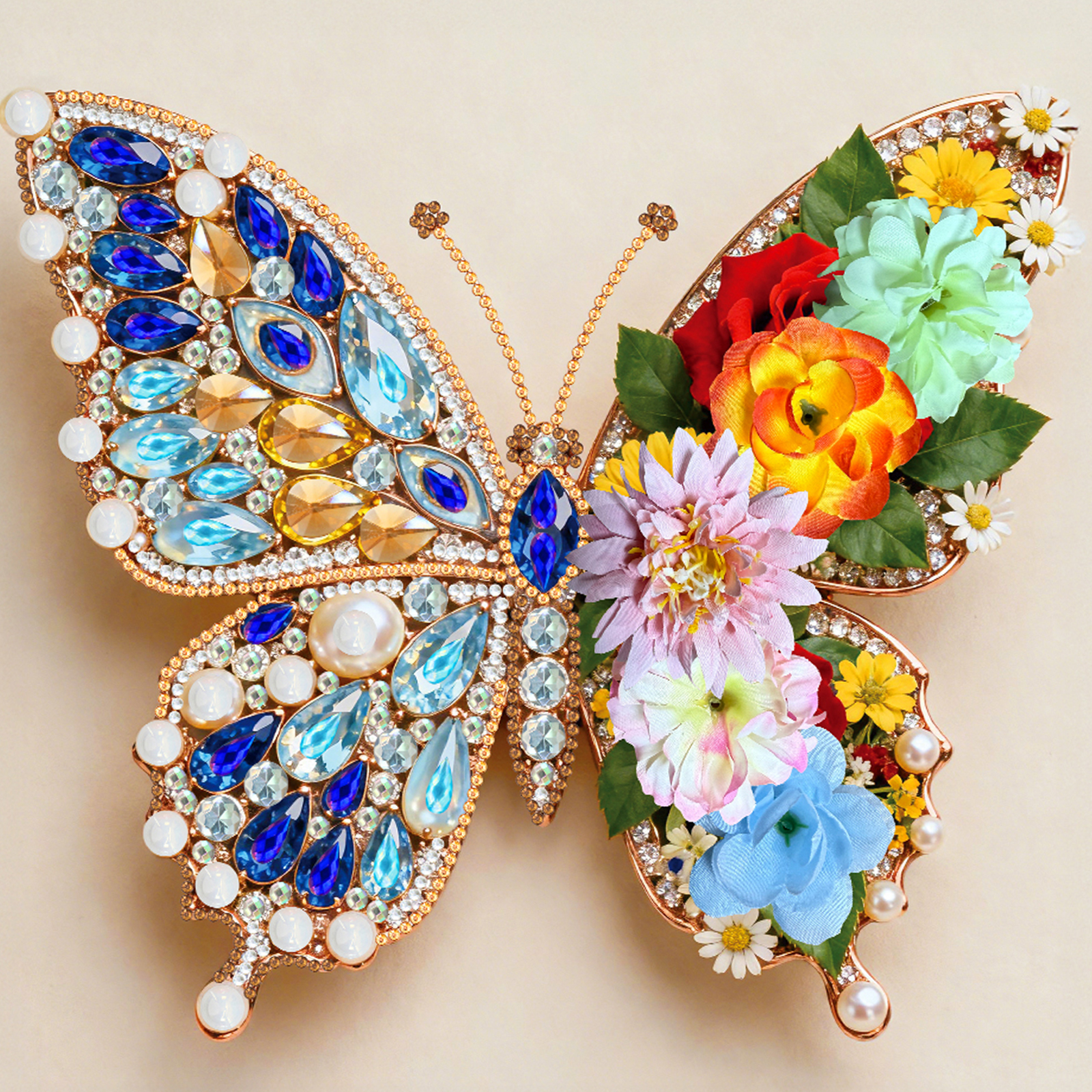 Butterfly DIY Diamonds Dots Ge - Resin Art Frame avaliação e preço