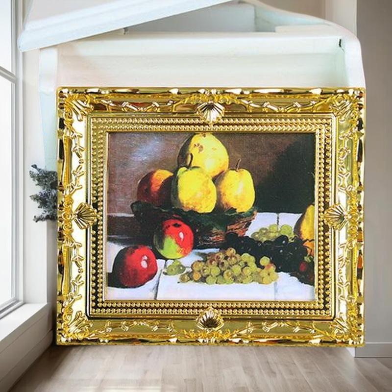 1Pcs Miniature Doll House Wall - Resin Art Frame avaliação e preço