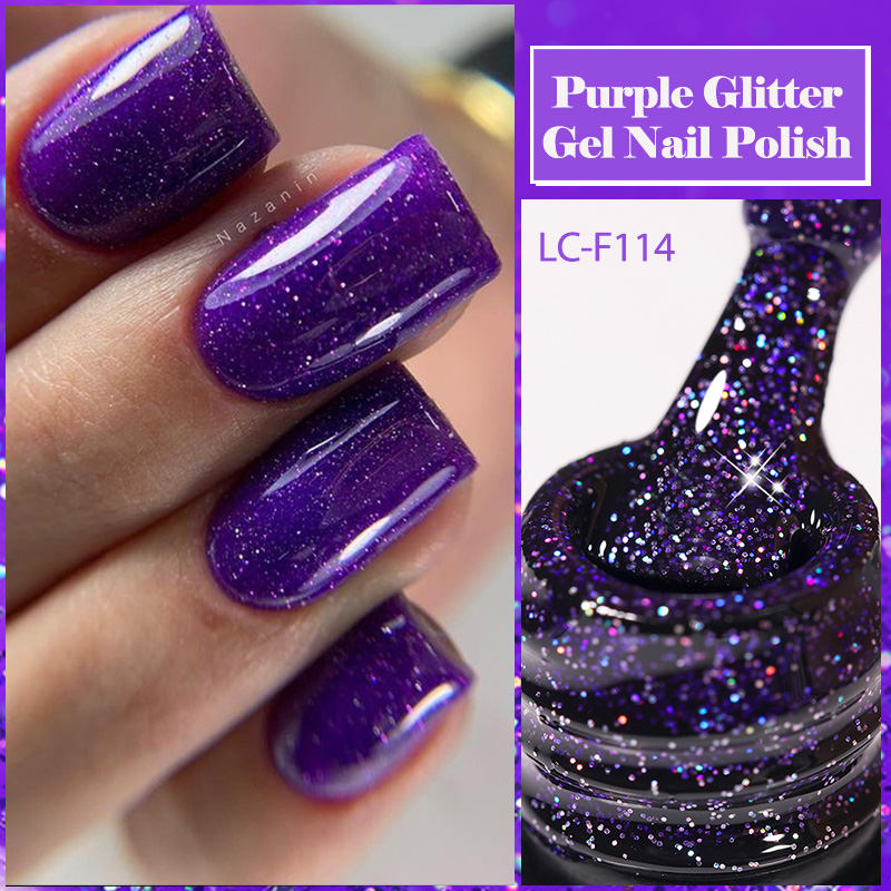 LILYCUTE Purple Glitter Sequin - Resin Art All avaliação e preço