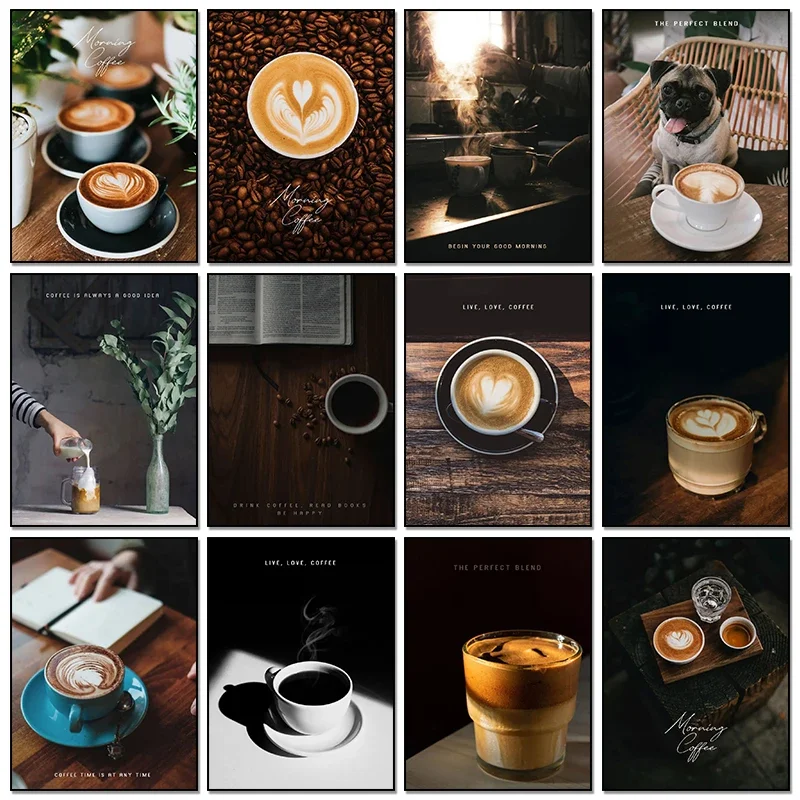Vintage Morning Coffee Coffee  - Resin Art Quotes avaliação e preço
