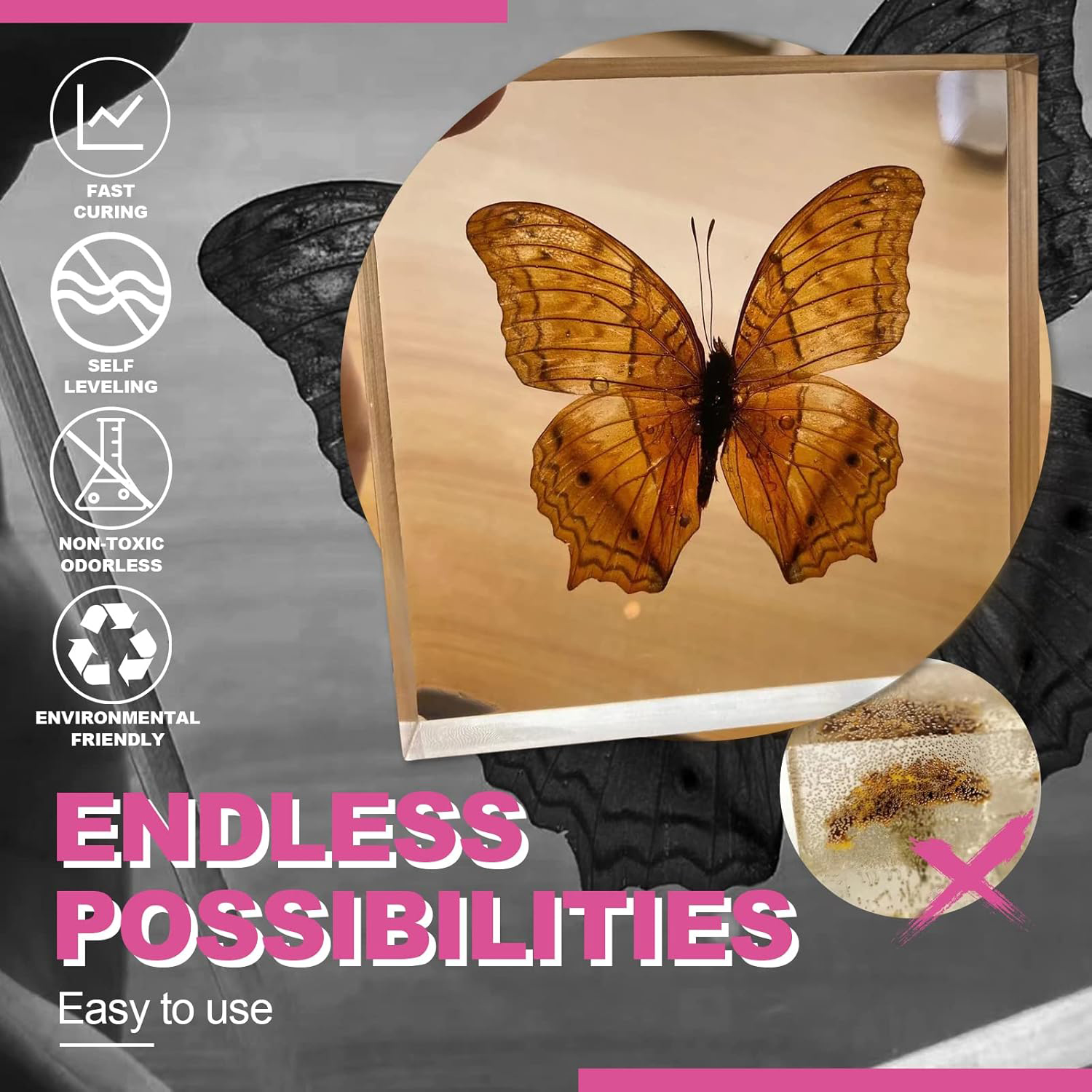 Epoxy Resin Kits Set, Art Kit  - Resin Art Kits For Adults avaliação e preço