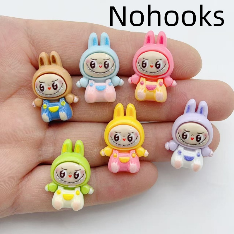 10Pcs Kawaii Rabbit Strawberry - Resin Art Earrings avaliação e preço
