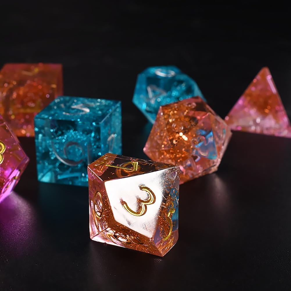 DIY 7-Cavity Dice Molds - Shar - Resin Art Template avaliação e preço