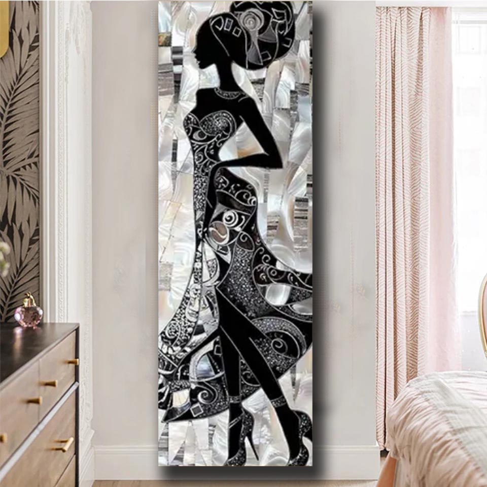 Vibrant black African women da - Resin Art All avaliação e preço