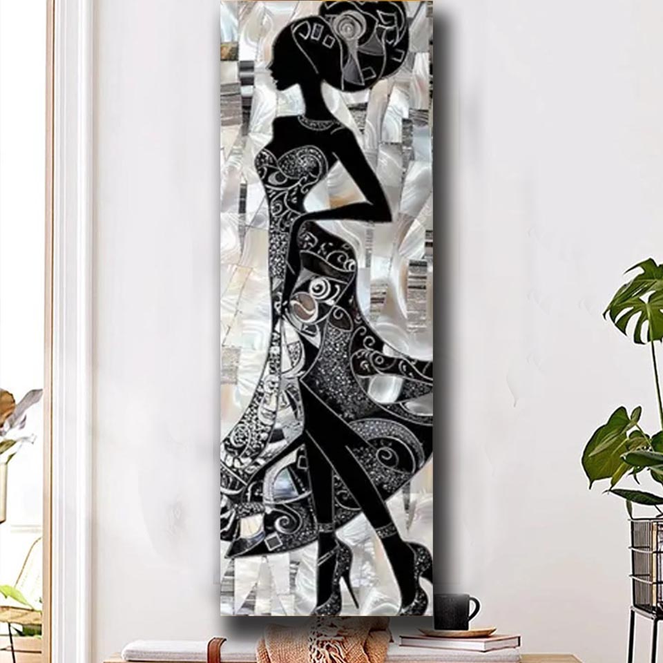 Vibrant black African women da - Resin Art All avaliação e preço
