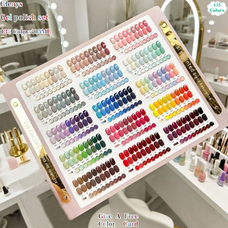 Glenys 135 pieces * 15ml nail  - Resin Art All avaliação e preço