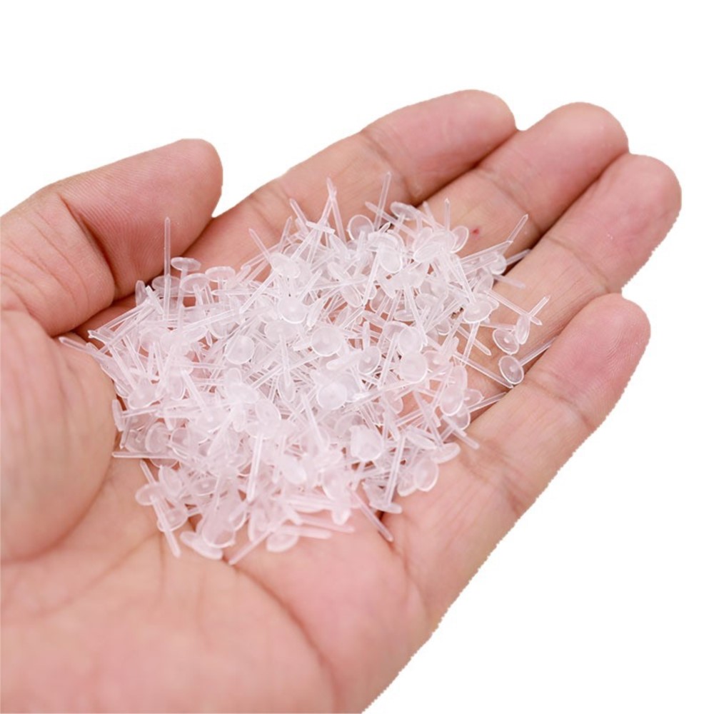 100pcs White Hypoallergenic Ea - Resin Art Earrings avaliação e preço