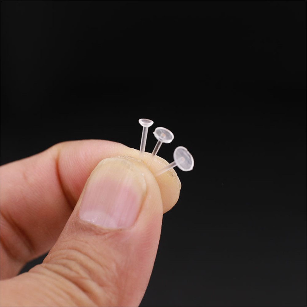 100pcs White Hypoallergenic Ea - Resin Art Earrings avaliação e preço