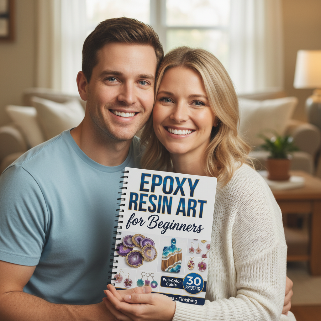 Epoxy Resin Art Book Guide Lea - Resin Art For Beginner avaliação e preço