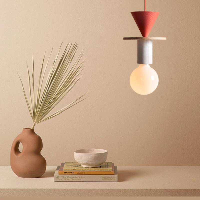 JUNIT Dia Pendant Lamp Modern  - Resin Art On Wood avaliação e preço