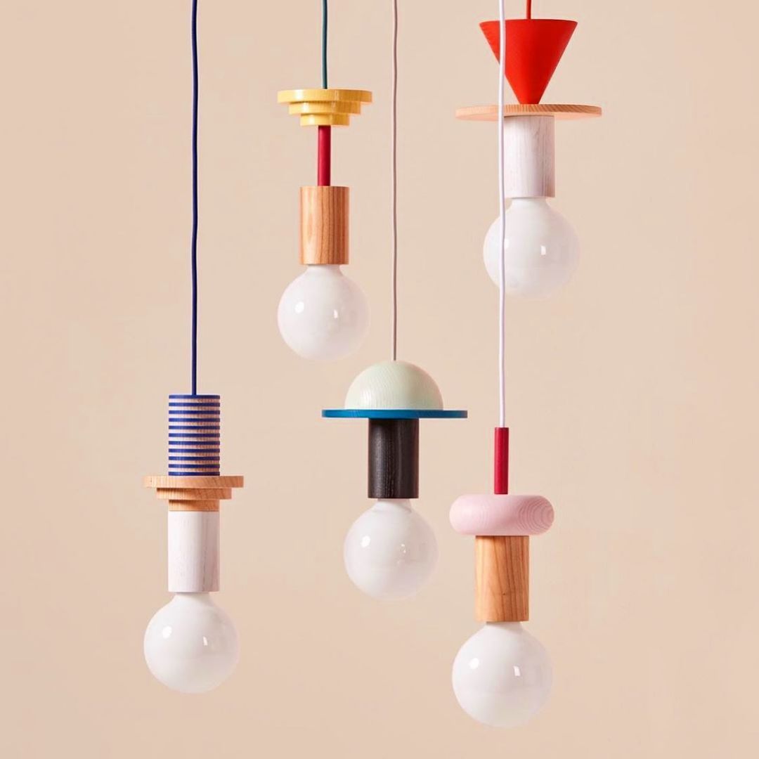 JUNIT Dia Pendant Lamp Modern  - Resin Art On Wood avaliação e preço