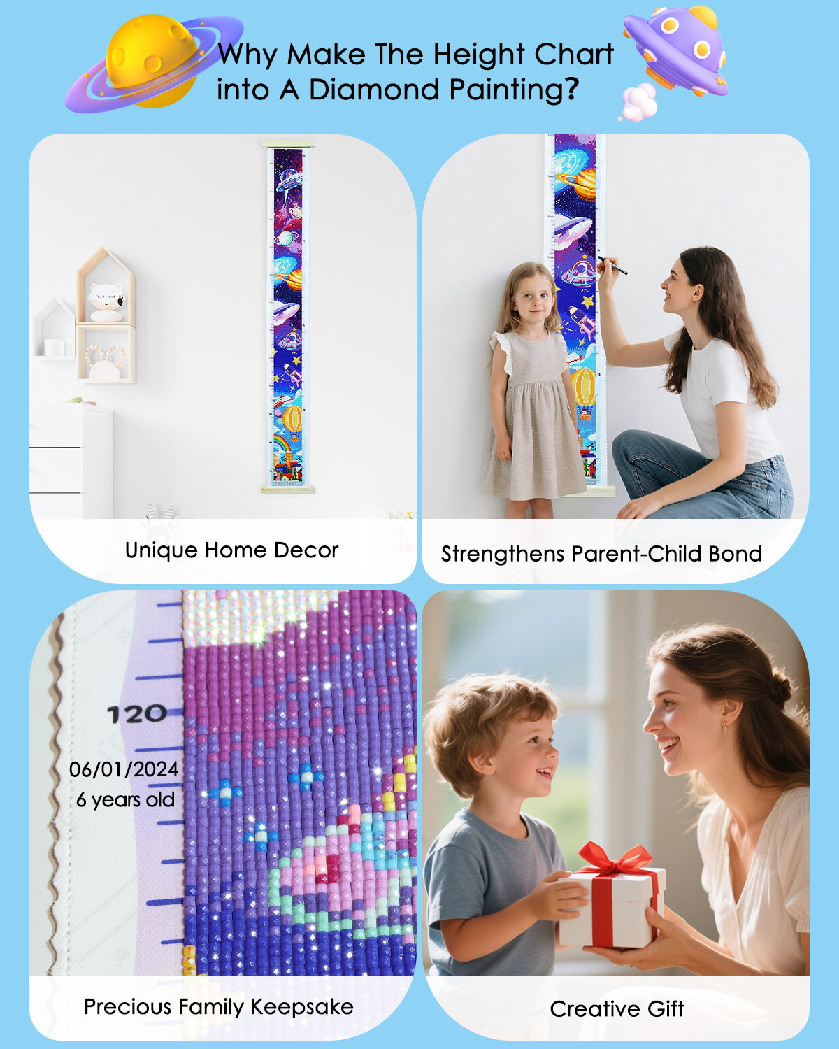 ForeverYoung DIY Growth Chart  - Resin Art Kits For Adults avaliação e preço