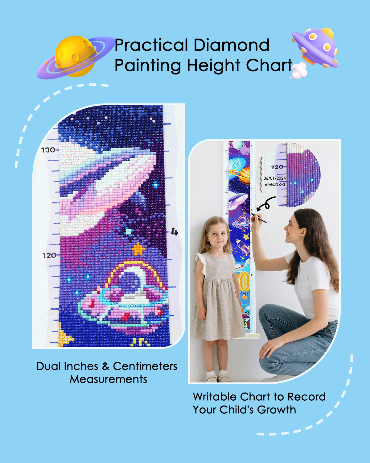 ForeverYoung DIY Growth Chart  - Resin Art Kits For Adults avaliação e preço