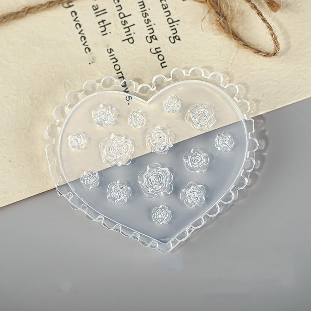 3D Flower Nail Molds Silicone  - Resin Art Template avaliação e preço