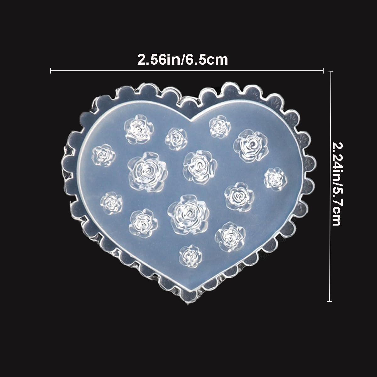 3D Flower Nail Molds Silicone  - Resin Art Template avaliação e preço