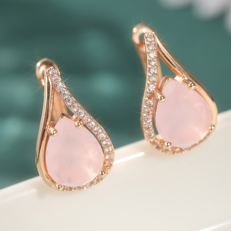 Elegant Charm Pink Synthetic O - Resin Art Ring avaliação e preço