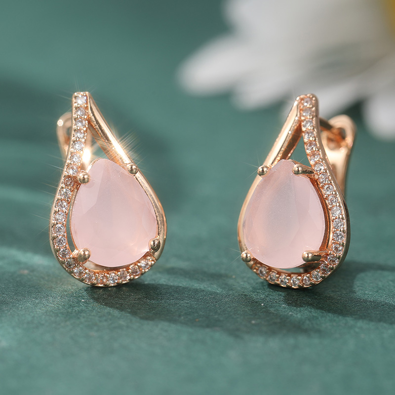 Elegant Charm Pink Synthetic O - Resin Art Ring avaliação e preço