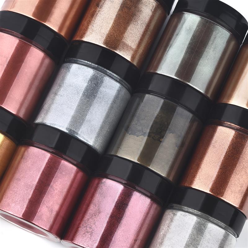 50g Shimmer Metallic Gold Silv - Resin Art Liquid avaliação e preço