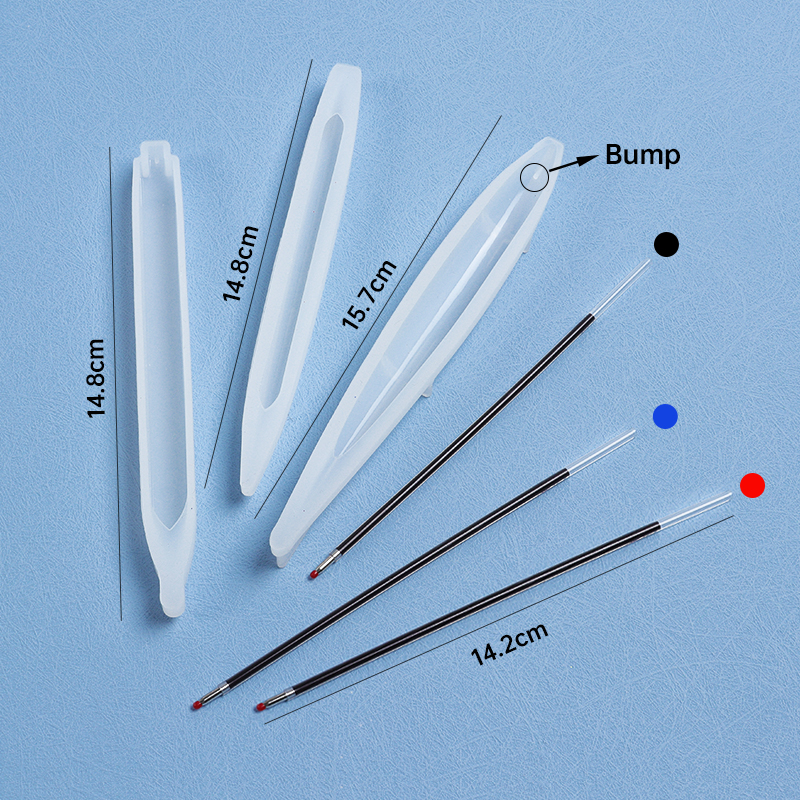 Handmade Pen Silicone Mold DIY - Resin Art Template avaliação e preço