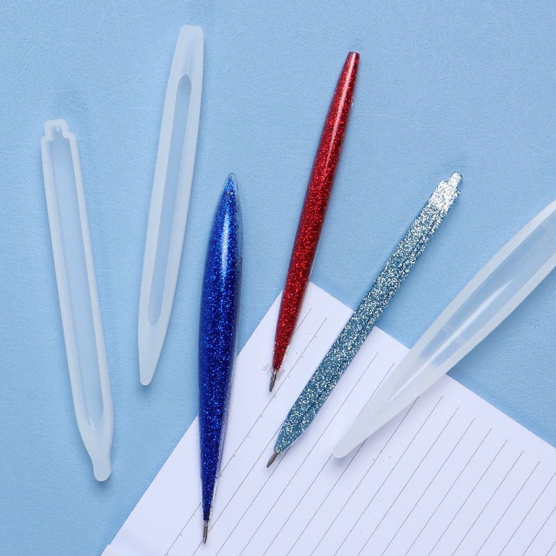 Handmade Pen Silicone Mold DIY - Resin Art Template avaliação e preço