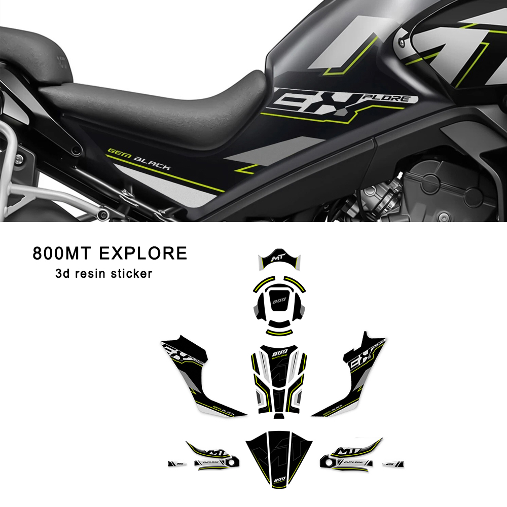 For 800MT Explore 800 MT 2023  - Resin Art Sticker avaliação e preço