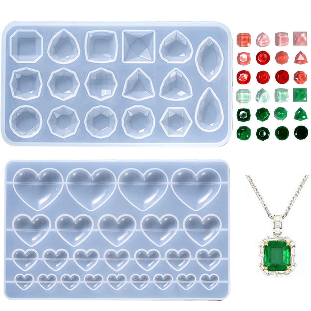 DIY Cube Ring Necklace Bracele - Resin Art Ring avaliação e preço
