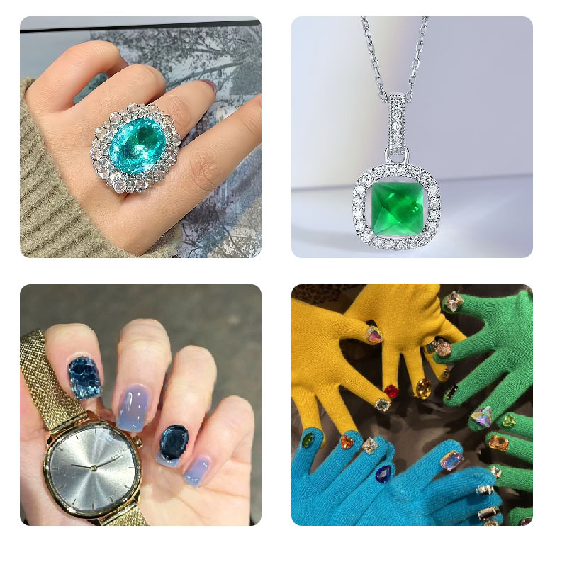 DIY Cube Ring Necklace Bracele - Resin Art Ring avaliação e preço