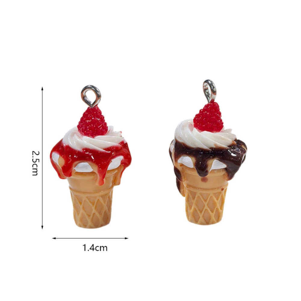 10Pcs Cute 3D Simulation Food  - Resin Art Earrings avaliação e preço