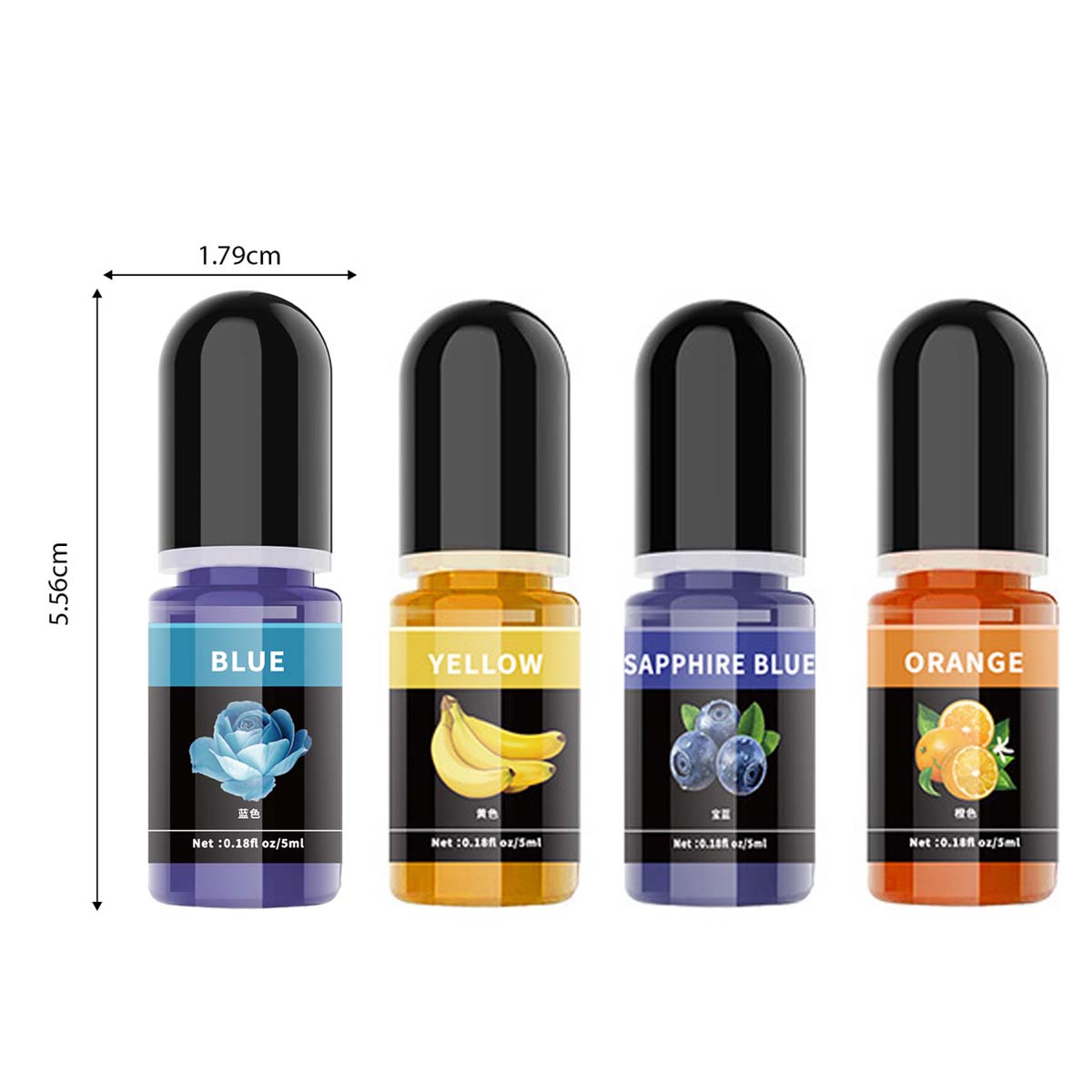 5ml/Bottle Epoxy Resin Pigment - Resin Art Liquid avaliação e preço