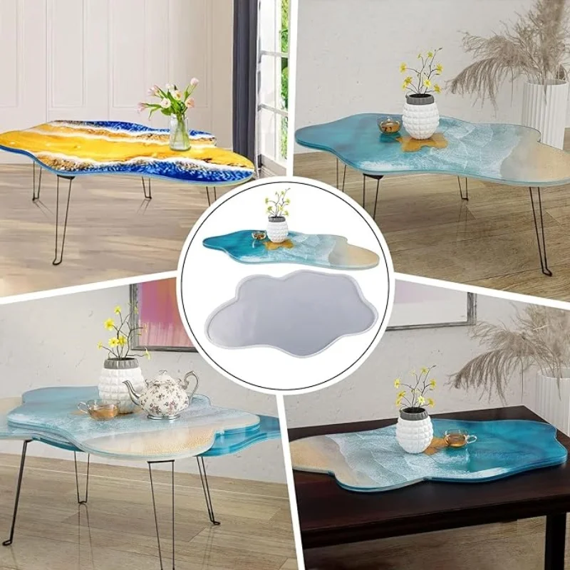 Large Resin Table Mold 24 inch - Resin Art Template avaliação e preço