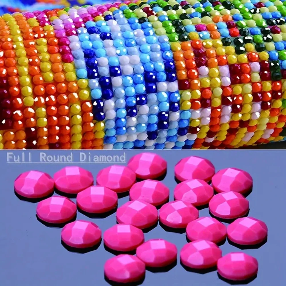 Frameless,5D DIY Diamond Paint - Resin Art For Beginner avaliação e preço