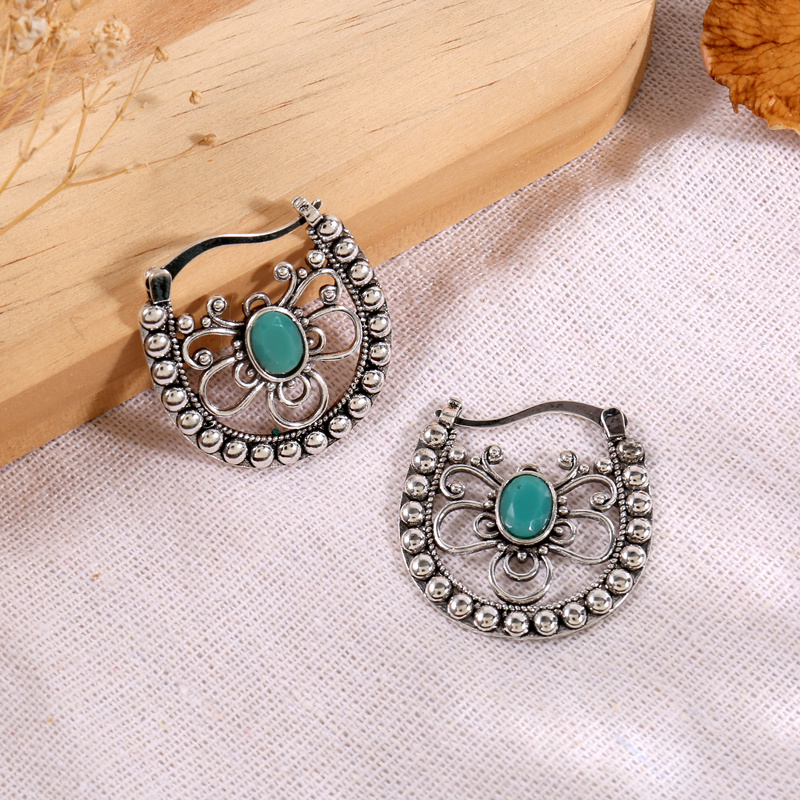 Vintage Leverback Earrings Hol - Resin Art Ring avaliação e preço