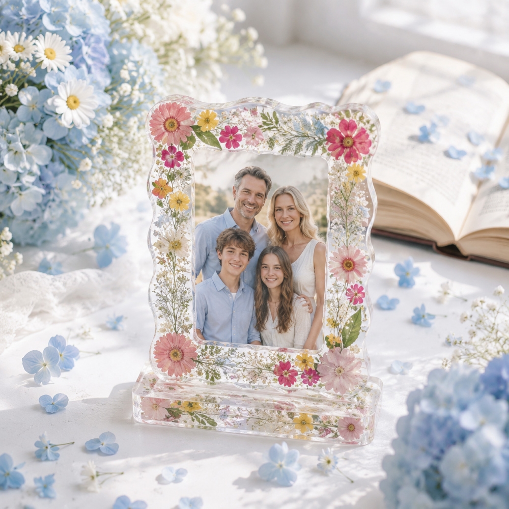 S0305 Love Heart Shell Photo F - Resin Art Frame avaliação e preço