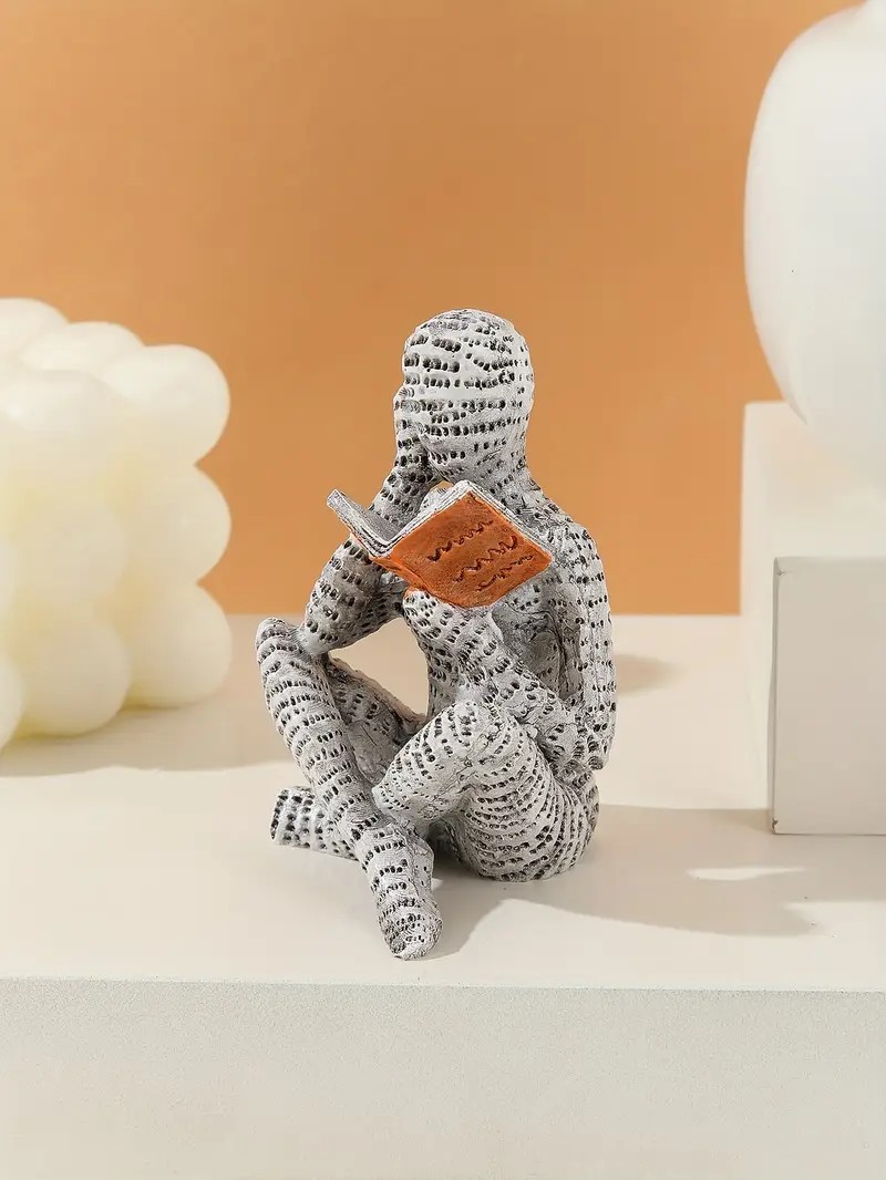Decorating with pulp art statu - Resin Art Gift For Wedding avaliação e preço