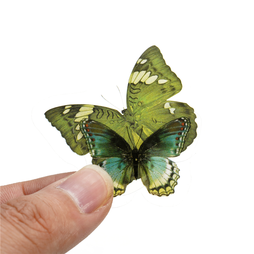 40pcs Colorful Butterfly Wings - Resin Art Sticker avaliação e preço