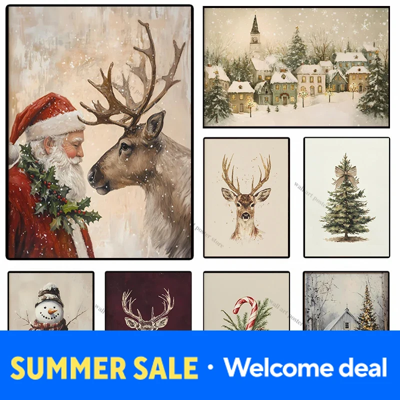 2026 Christmas Wall Art Poster - Resin Art Quotes avaliação e preço