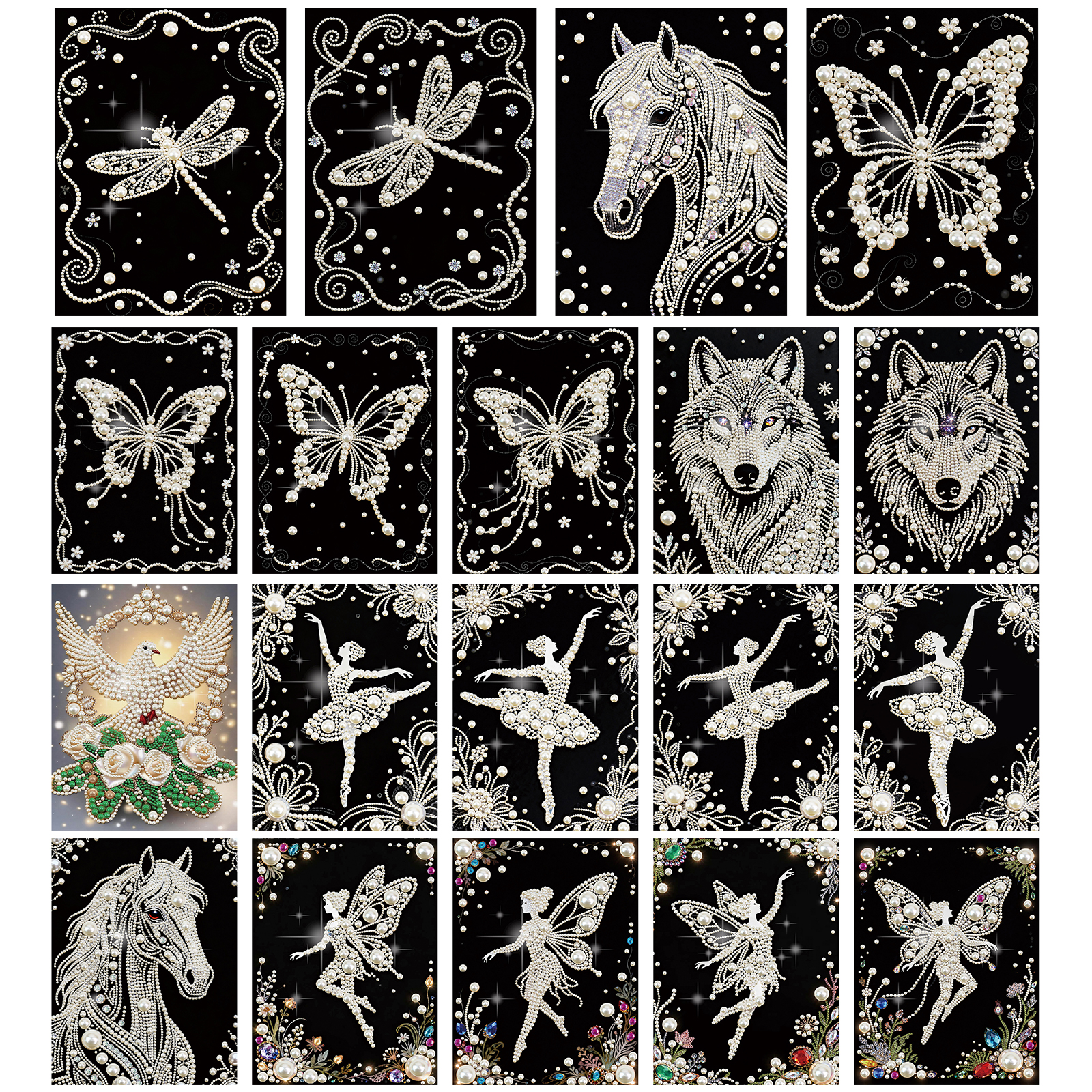 DIY Pearl Painting Art Kits fo - Resin Art Kits For Adults avaliação e preço