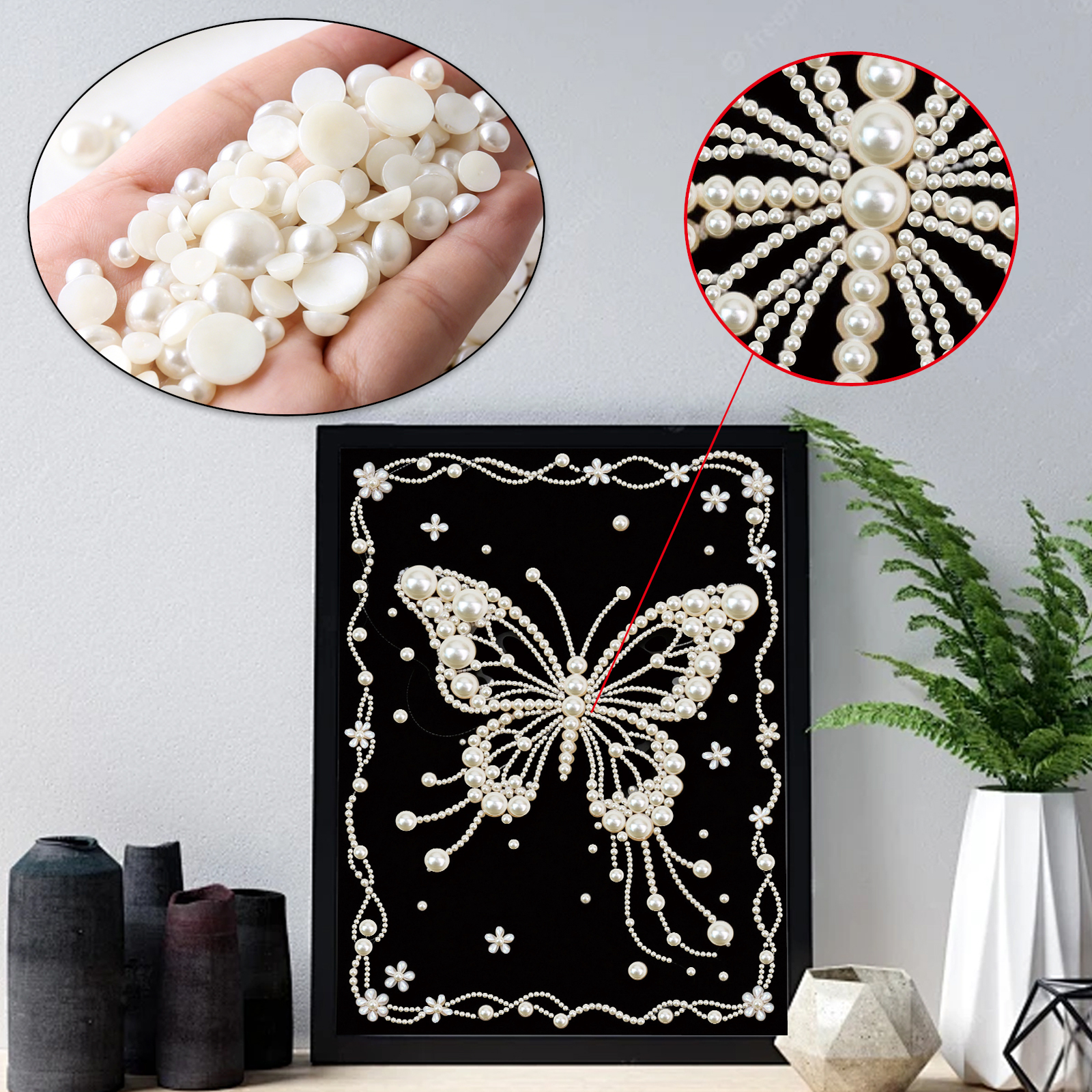 DIY Pearl Painting Art Kits fo - Resin Art Kits For Adults avaliação e preço