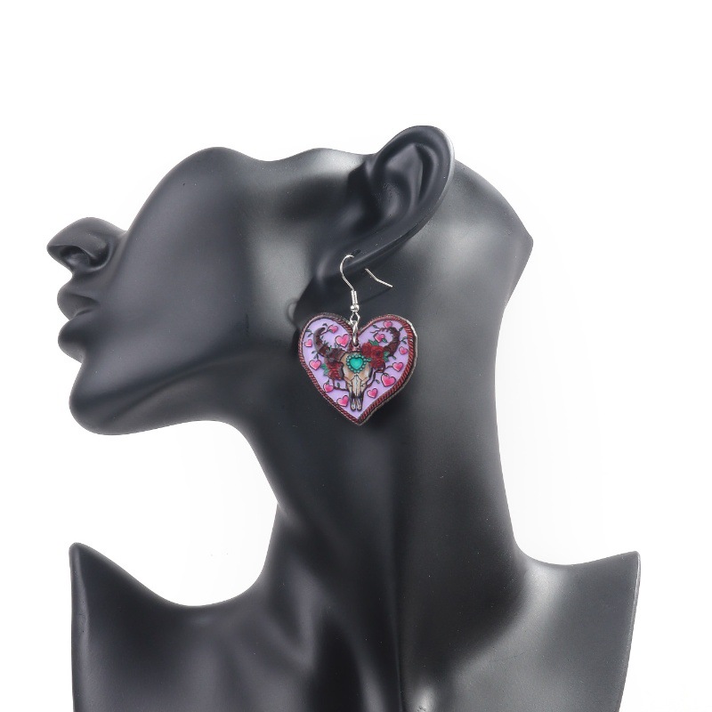 Dried Flower Earrings Heart Re - Resin Art Ring avaliação e preço