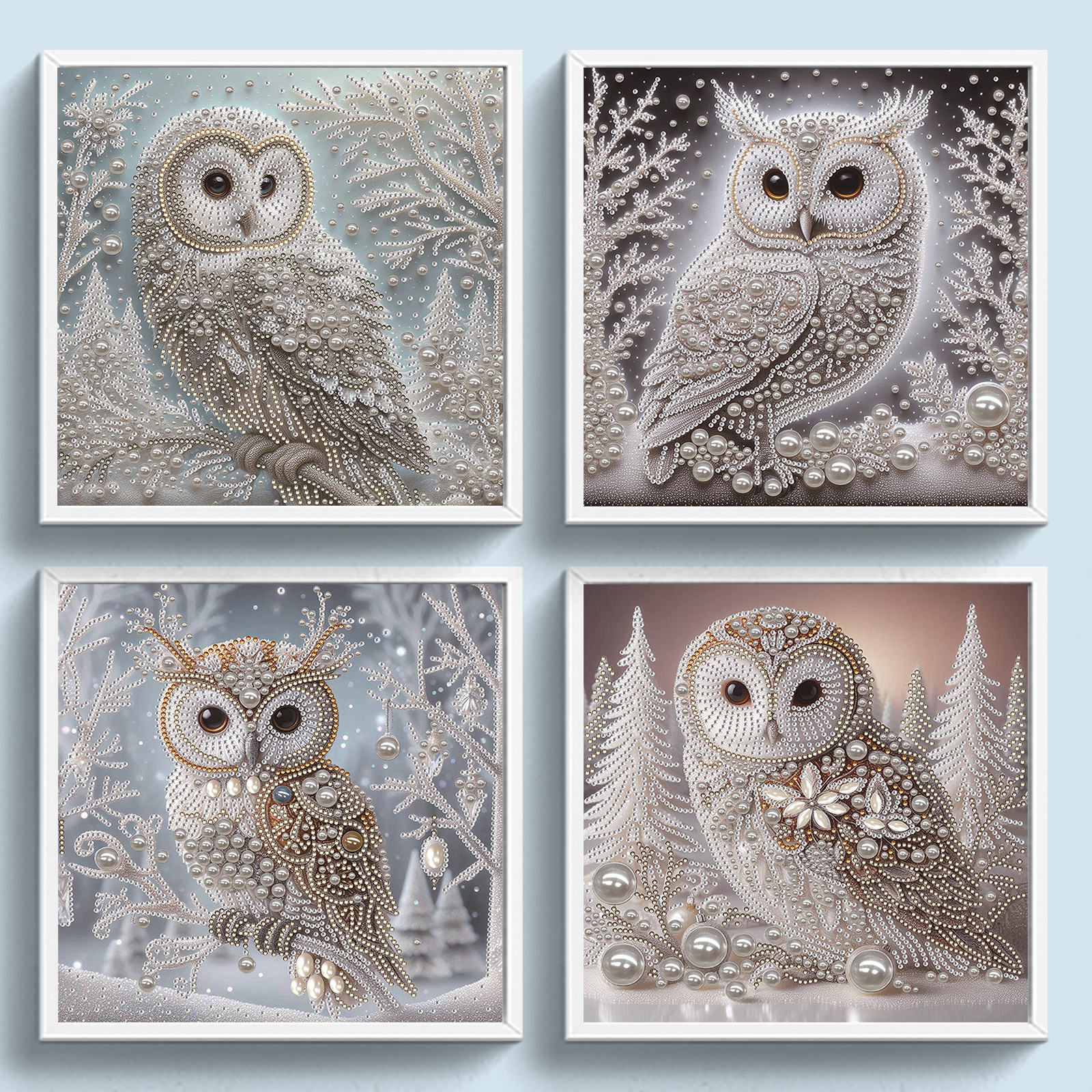 Owl Special Shaped 5D DIY Part - Resin Art Kits For Adults avaliação e preço