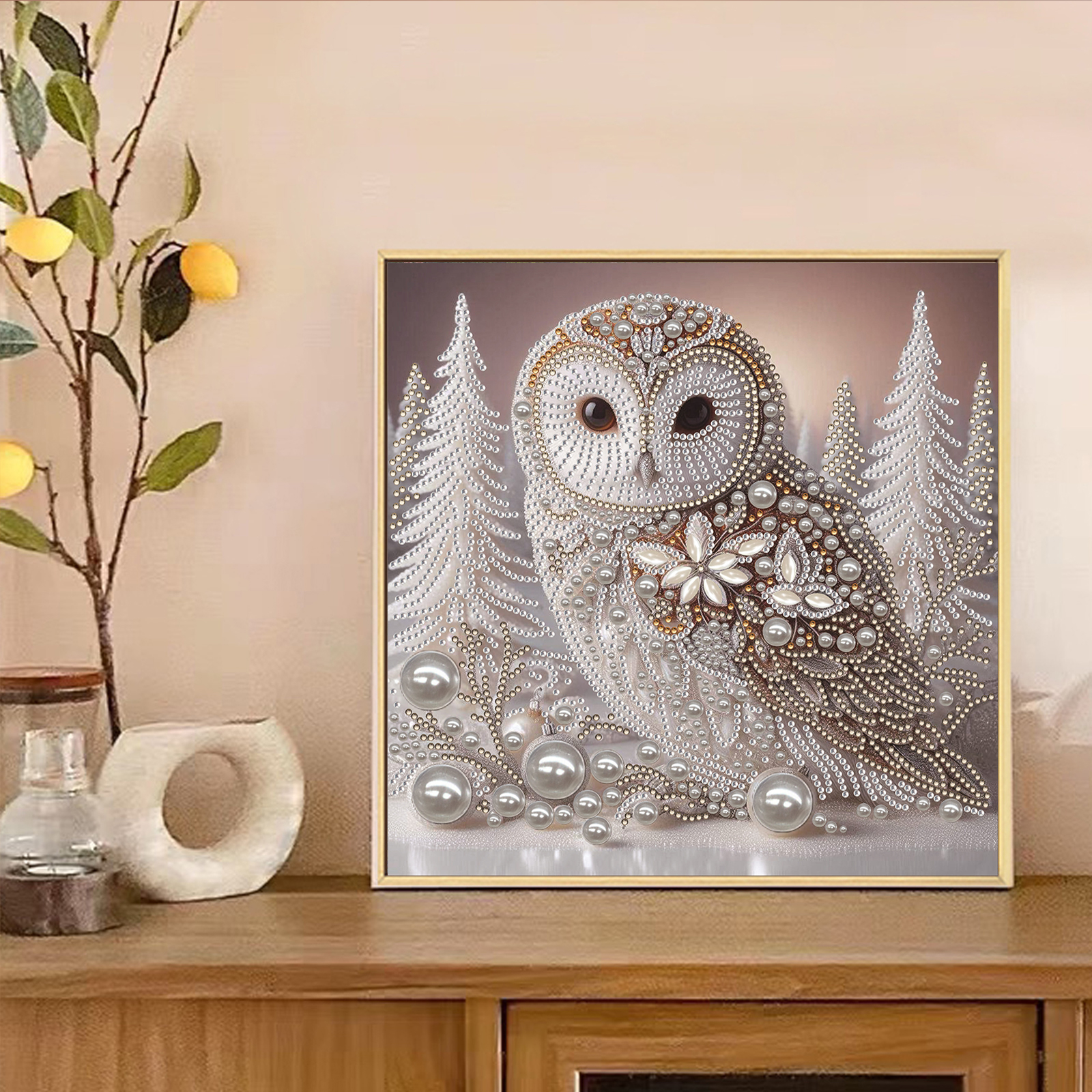 Owl Special Shaped 5D DIY Part - Resin Art Kits For Adults avaliação e preço